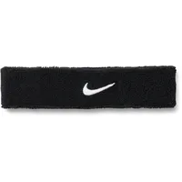 Nike Swoosh Classic Stirnband, Black/White, One Size