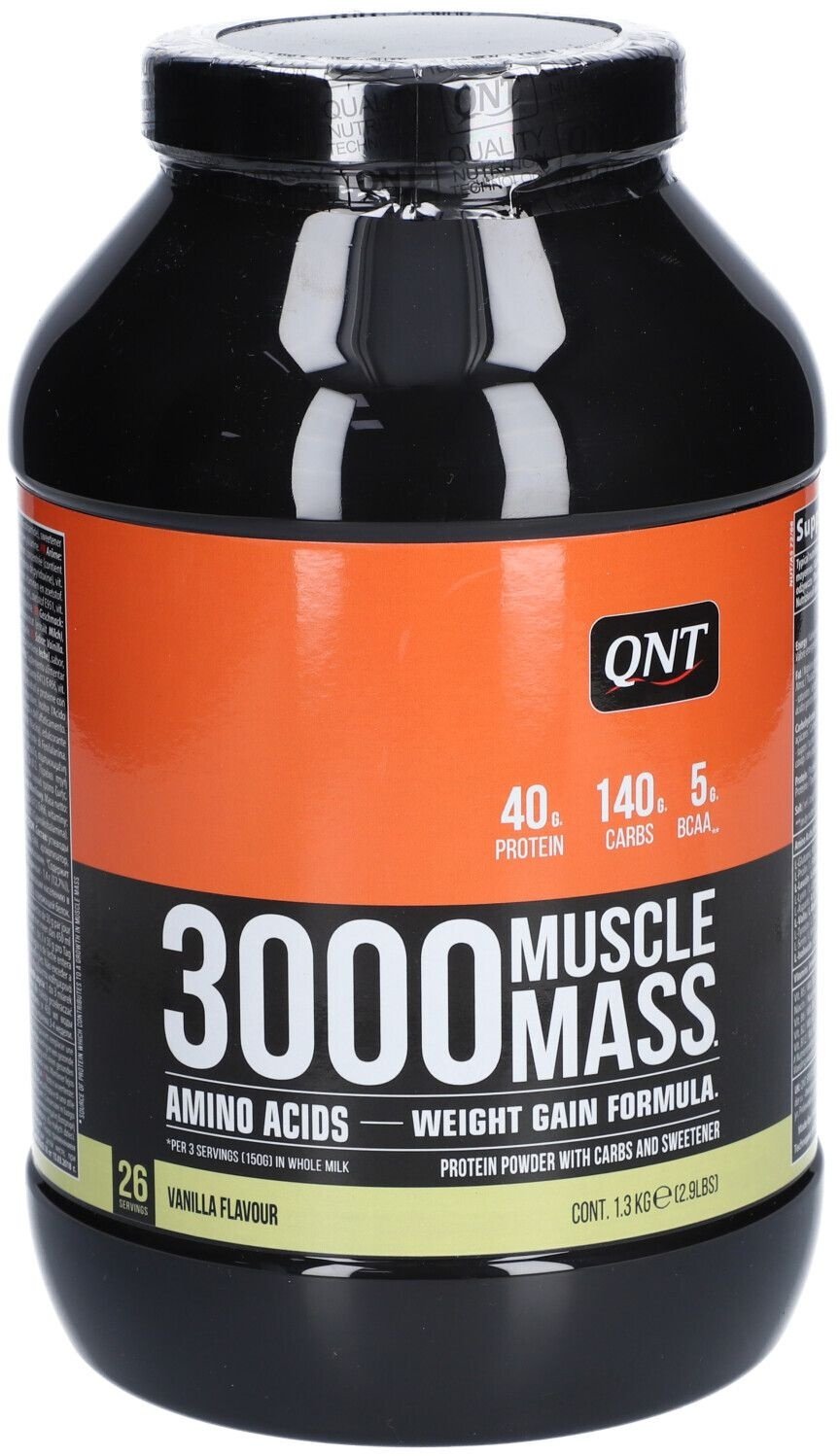 QNT Muscle Mass 3000 Vanille