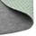 vidaXL Kunstrasen mit Noppen Durchm. 95 cm Grau Rund