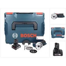 Bosch GWS 12V-76 Professional inkl. 1 x 6,0 Ah Akku + L-Boxx