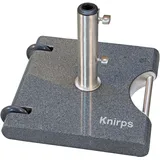 Knirps Sonnenschirmständer Granit 50 kg Stein, Marmor, Grau