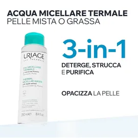 Uriage Hygiène Thermal Mizellenwasser für gemischte bis fettige Haut 250 ml