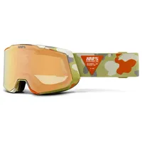 100% Snowcraft Xl Hiper Skibrille Witsec Mirror Copper Lens/CAT4