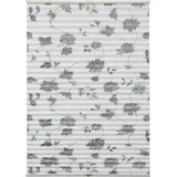 GARDINIA Plissee Concept Flowers and Plants 50 x 130 cm weiß