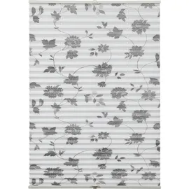 GARDINIA Plissee Concept Flowers and Plants 50 x 130 cm weiß