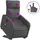 vidaXL Massagesessel mit Aufstehhilfe Stoff 89,5 x 95,5 x 0 cm Dunkelgrau