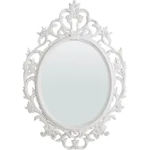 Home Affaire Barockspiegel König Ludwig, weiß (1-St), oval, mit Barock Rahmen weiß