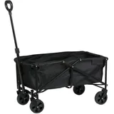 Camp Active Bollerwagen faltbar schwarz