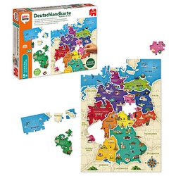 Jumbo ich lerne Deutschlandkarte Puzzle, 130 Teile