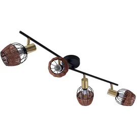 NÄVE Corbis 4 E14 braun Rattan