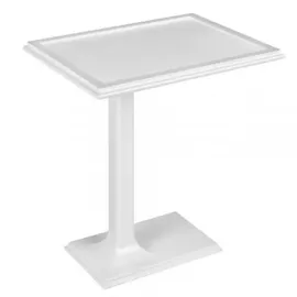 GESSI Eleganza Beistelltisch, aus Cristalplant, 595 x 450 x 580mm, 46790521, 46791521