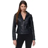 Tazzio Lederjacke F503 - in Navy XS)