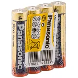 Goobay Panasonic Alkali Micro AAA Batterie 1,5V (4 Stück)