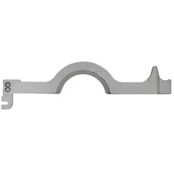Spannbacke links ø90mm, 45°