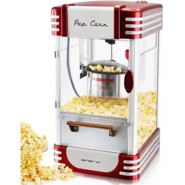 EMERIO POM-120650 POM-120650 Popcornmaker Weiß, Rot,