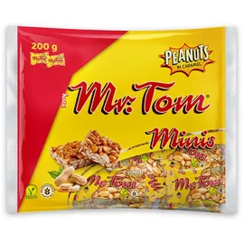 schokolade-riegel Mr. Tom Peanut Minis, Erdnussriegel, 200g