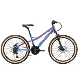 Bikestar Mountainbike 24 Zoll RH 33 cm blau/gelb