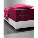 FLEURESSE Comfort XL 001119 Jersey 90 x 200 - 100 x 220 cm himbeere