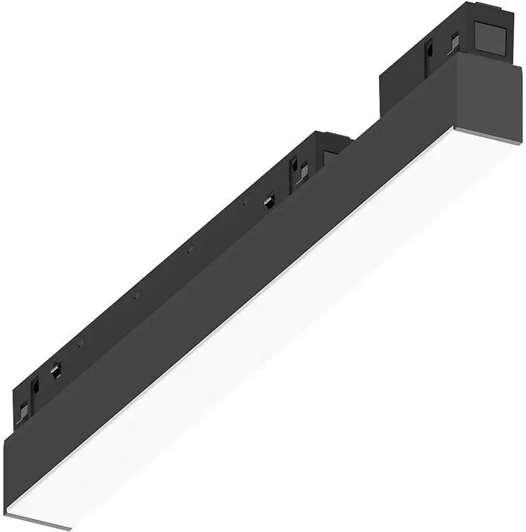 Ego Wide LED Lineare Schienenleuchte Nein / Schwarz