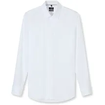 Olymp No. Six super slim, Hochzeitshemd, Urban Kent", Herren, Gr. 39, Normaler Arm, weiß, 97% Baumwolle, 3% Elastolefin, Hemden,