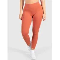 SMILODOX Damen Tight Advance Pro Terakotta lehmorange XS