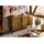 MASSIVMOEBEL24.DE Sideboard 150 x 86 x 45 cm Mehrfarbig