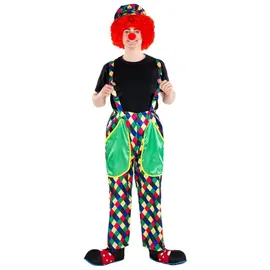 Tectake Clown Kostüm Herren XL