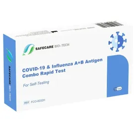 Safecare COVID-19 & Influenza A+B Antigen Combo Schnelltest 1 St.