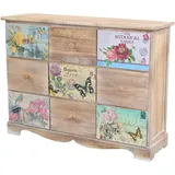 moebel-direkt-online Selly 79 x 25 x 60,5 cm naturfarben