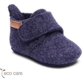 Bisgaard Baby Wool Niedrige Hausschuhe, Blau 24 EU