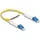 DeLock 88068 - LWL Kabel LC Duplex Singlemode OS2 winkelbar 0.5 m