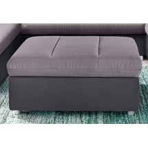 sit&more Hocker Bandos Flachgewebe 94 x 42 x 67 cm Grau