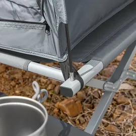 SoBuy OGS32-HG Wurfzelt Grau