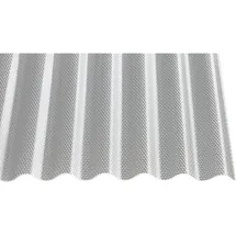 Scobalit Profilplatte Sinus Wabe 76/18 600 x 104,5 cm klar