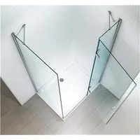 Glaszentrum Hagen 100x100x195cm Hestia Duschkabine Dusche Duschabtrennung - esg