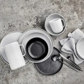 BUTLERS Teetasse 0,4 l Grau 4 St.