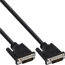InLine DVI-D Kabel 2 m Schwarz