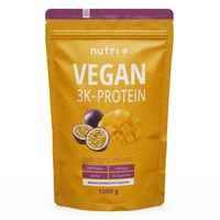 Nutri + Vegan 3K Protein Mango-Maracuja Pulver 1000 g