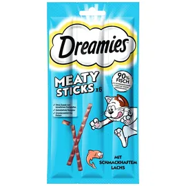 Dreamies Meaty Sticks Lachs 6 x 5 g