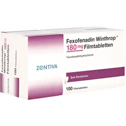 FEXOFENADIN Winthrop 180 mg Filmtabletten 100 St