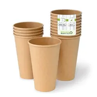 Greenbox Pappbecher 0,4 l Braun 50 St.