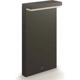 Philips LED Sockelleuchte Bustan 22 x 9 x 40 cm anthrazit