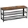 VASAGLE Sitzbank LBS078B01 braun, schwarz Holz 100,0 cm