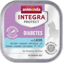 Animonda INTEGRA PROTECT Katzenfutter nass Diabetes Lachs 16 x 100 g