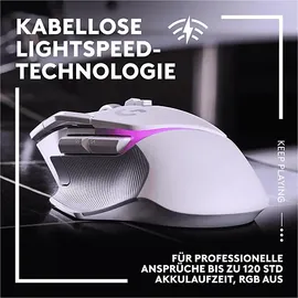 Logitech G502 X Plus Gaming Maus Weiß