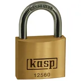 kasp K12560A2 Vorhängeschloss 60 mm, gleichschließend Goldgelb Schlüsselschloss