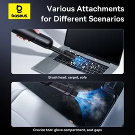 Baseus A0 Pro Handstaubsauger schwarz