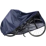 Navaris Fahrradschutzhülle Fahrradabdeckung L Navy - Wetterfeste Fahrradgarage - 210D Polyester (1-St) blau
