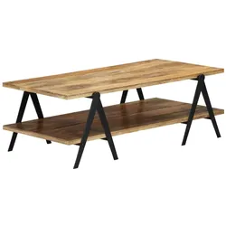 vidaXL Couchtisch 115x60x40 cm Massivholz Mango