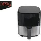DESKI Heißluftfritteuse 5L schwarz